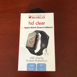*NEW* Zagg Invisible Shield HD Clarity Screen Protector for Apple Watch Series 4